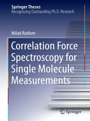 cover image of Correlation Force Spectroscopy for Single Molecule Measurements